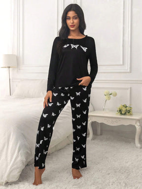 Pijama Longo Borboletas Kiara