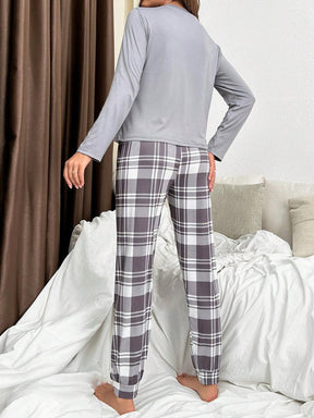 Pijama Longo Xadrez Mackenzie