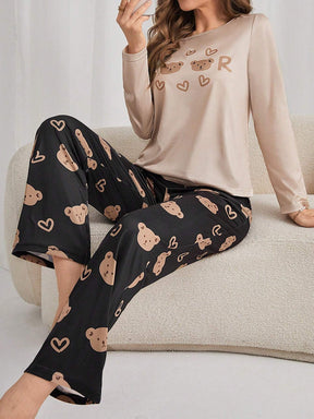 Pijama Longo Urso Leila