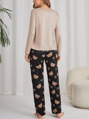 Pijama Longo Urso Leila