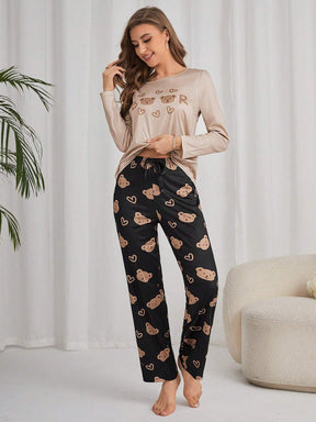 Pijama Longo Urso Leila