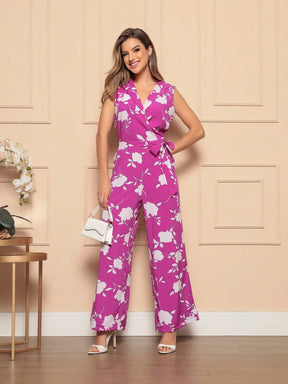 Macacão Longo Estampado Verônica
