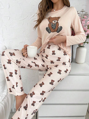 Pijama Longo Ursinho Fofo Taylor