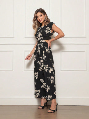 Vestido Longo Floral Luxo Milena Vestidos Longos Femininos