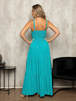 Vestido Longo Pipoca Layla Vestidos Maxi Femininos