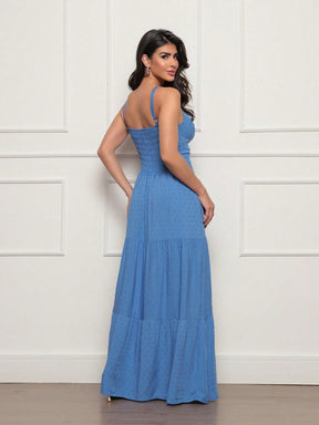 Vestido Longo Pipoca Layla Vestidos Maxi Femininos