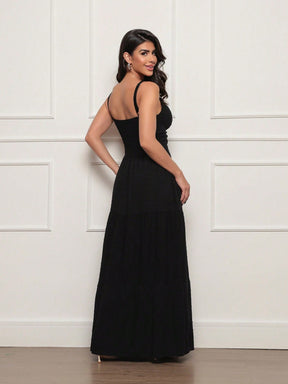 Vestido Longo Pipoca Layla Vestidos Maxi Femininos