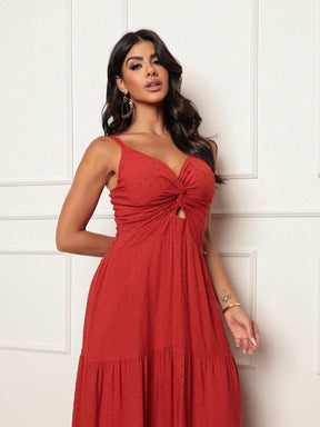 Vestido Longo Pipoca Layla Vestidos Maxi Femininos