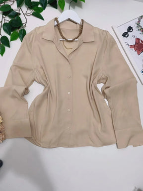 Camisa Social Manga Longa Com Botões Tatiane