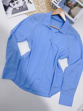 Camisa Social Manga Longa Com Botões Tatiane